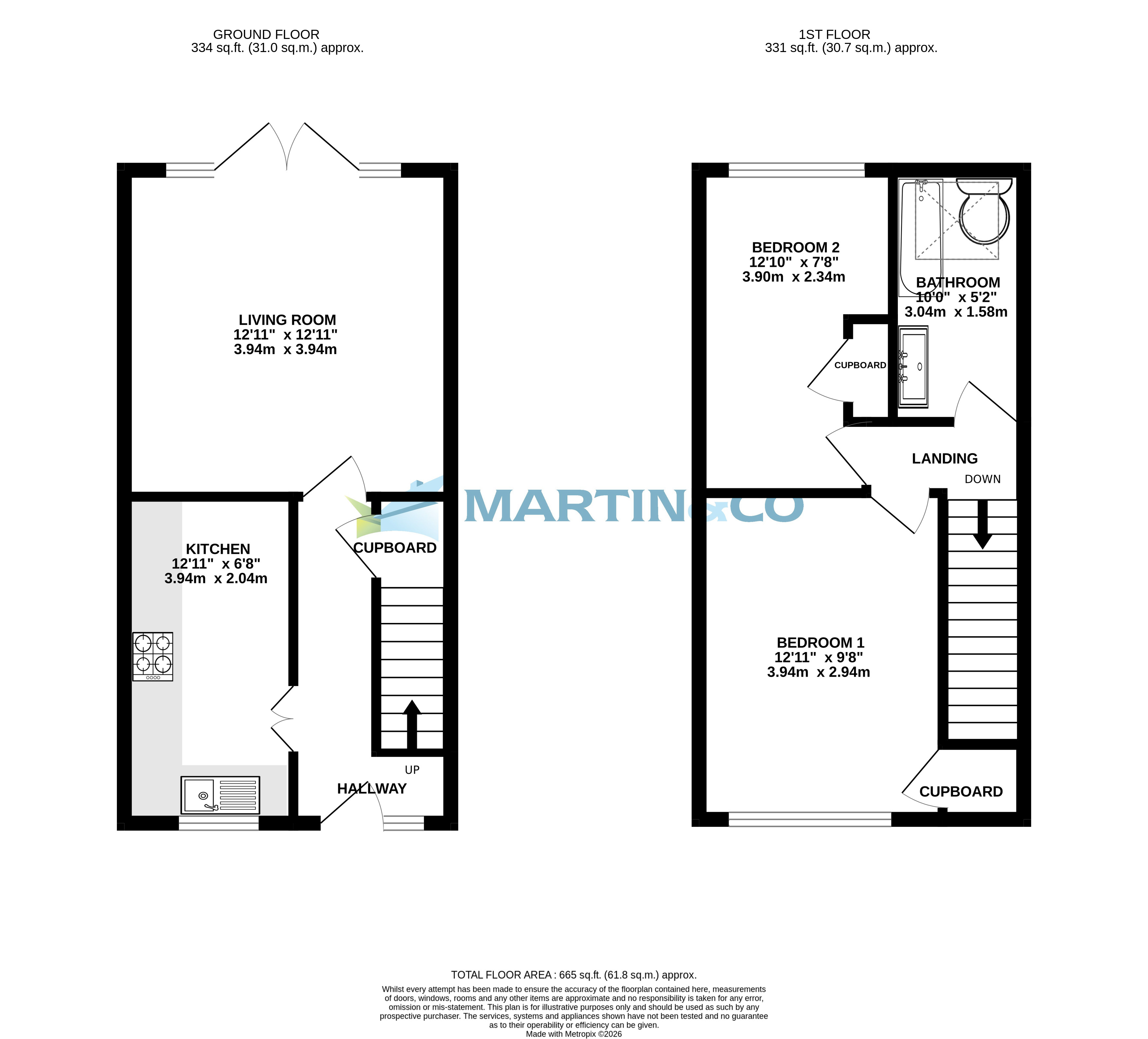 6, Mongers Piece, Basingstoke floorplan
