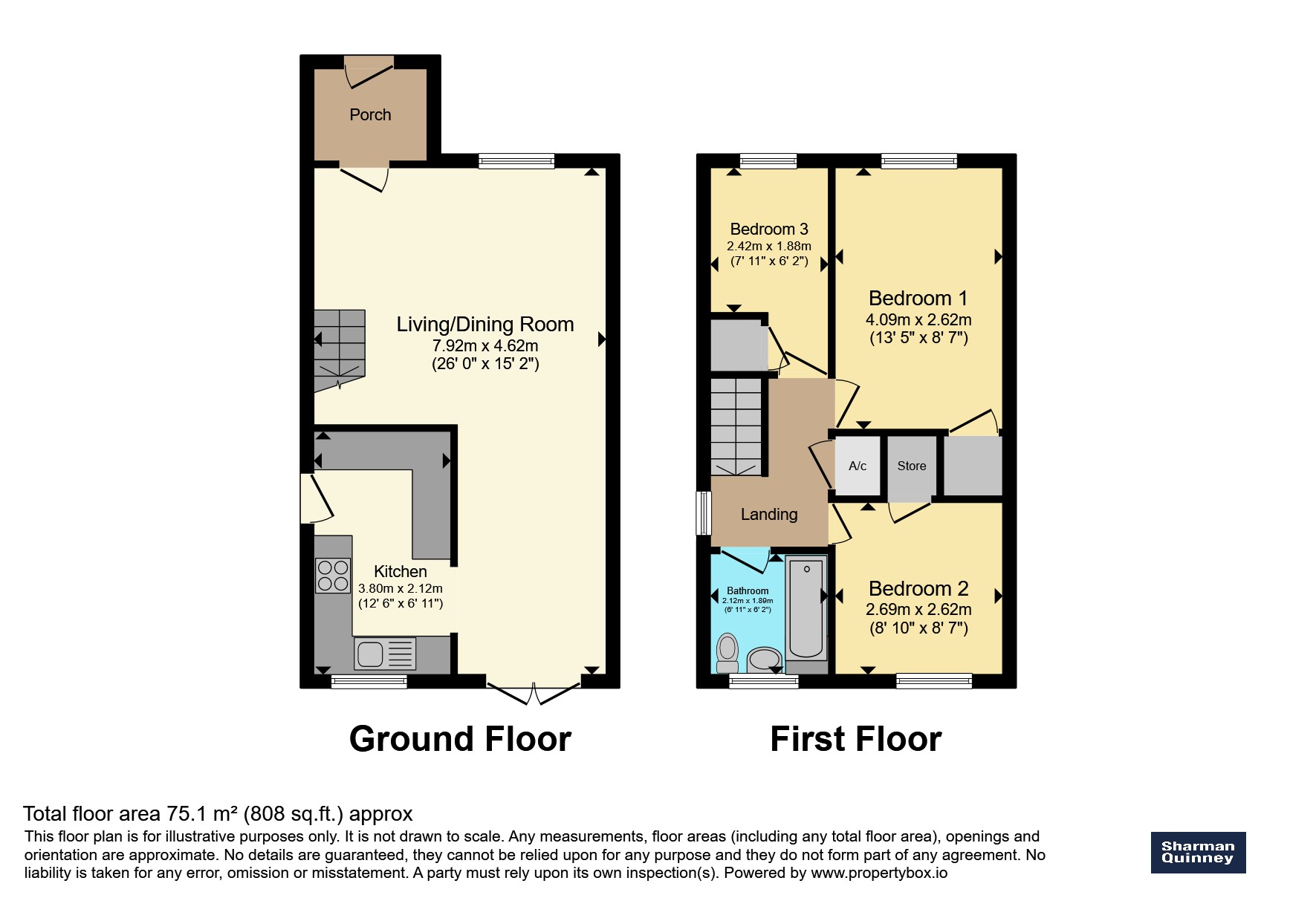 73, Grounds Way, Peterborough floorplan