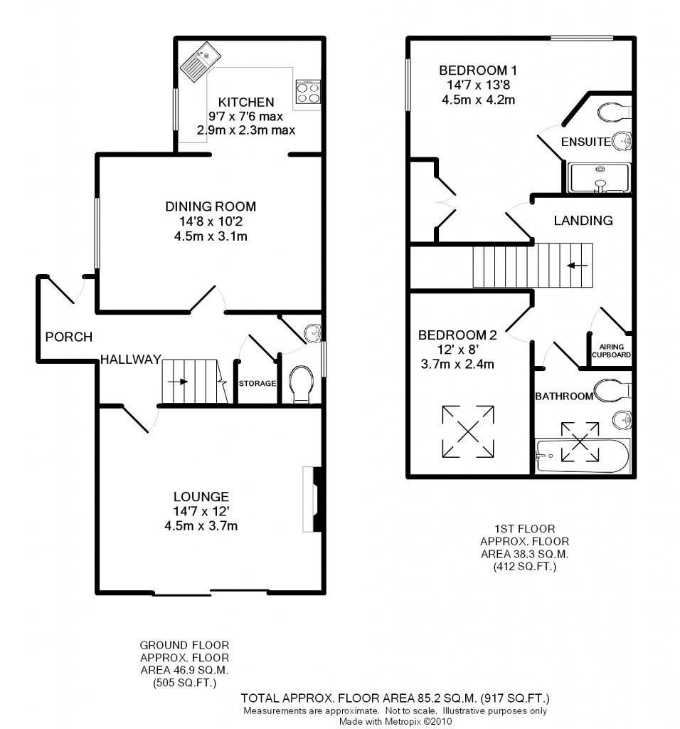 2 Bedrooms Semi-detached house to rent in Maitland Drive, High Wycombe HP13