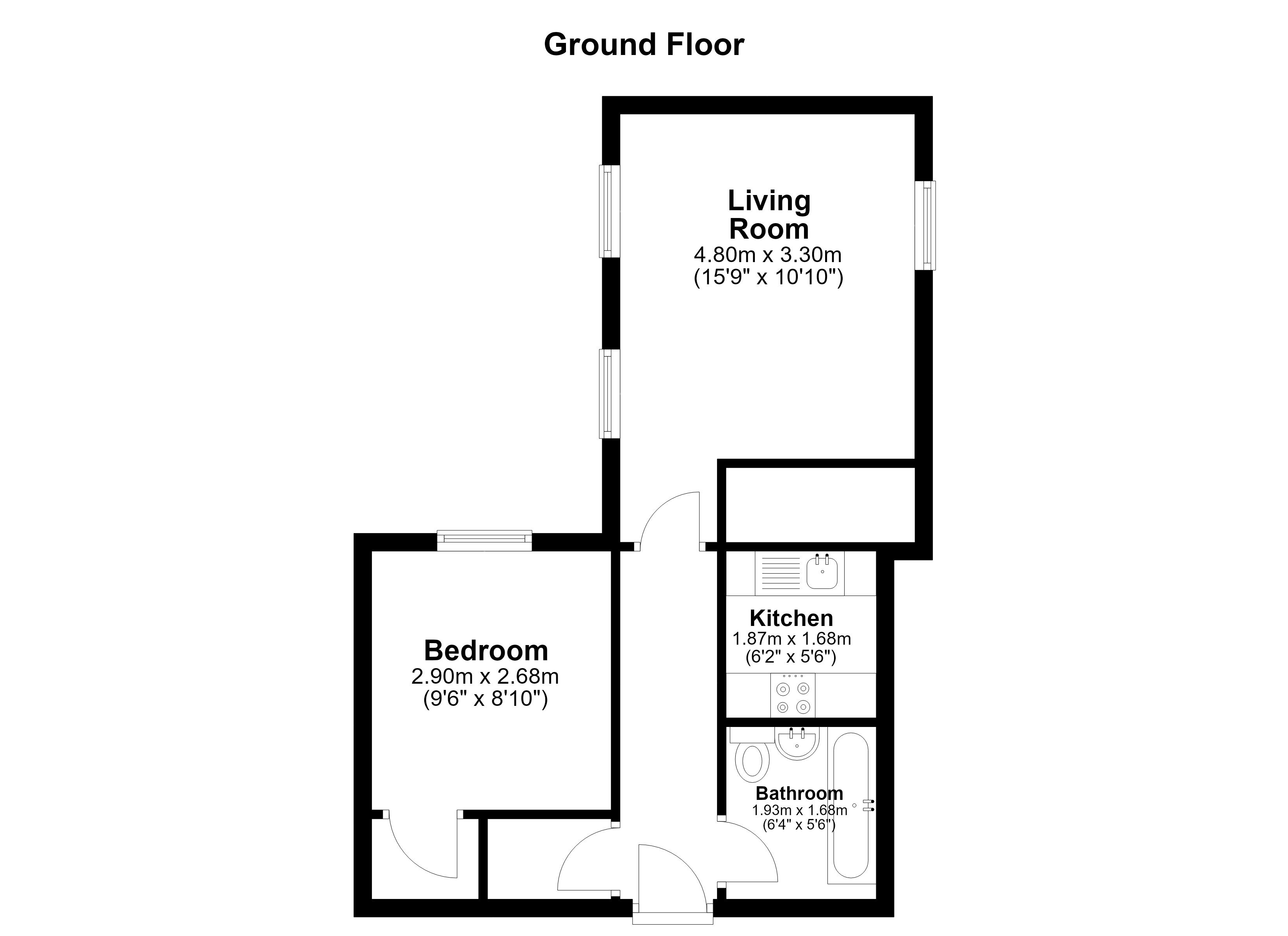 Sir John Moore Avenue, Hythe floorplan