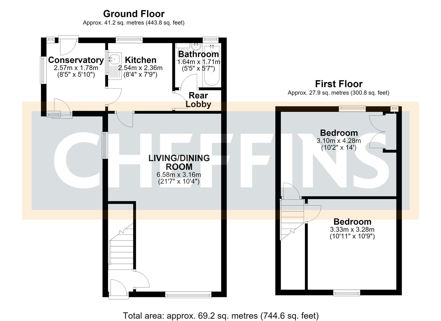 23, Mill Corner, Soham floorplan