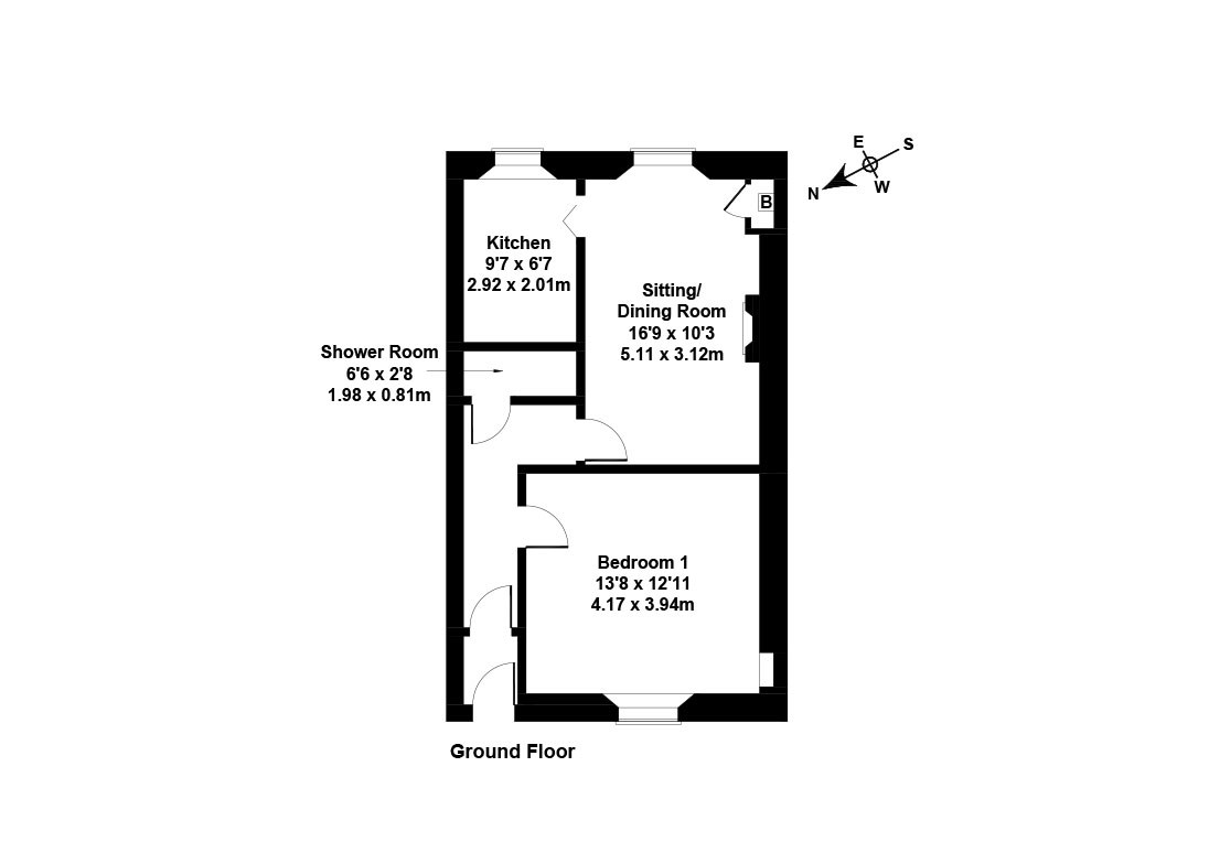 1 Bedrooms Flat for sale in Douglas Terrace, Haymarket, Edinburgh EH11