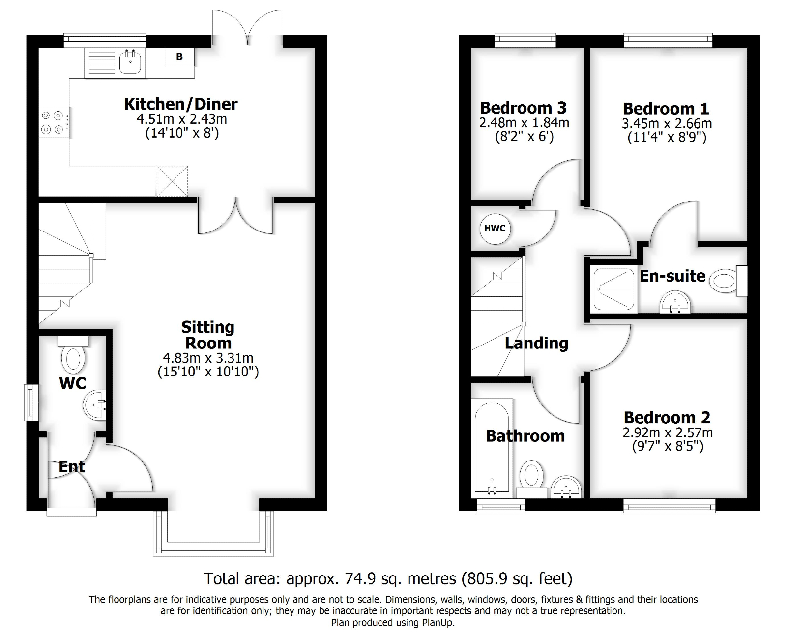 33, Betts Close, Godmanchester floorplan