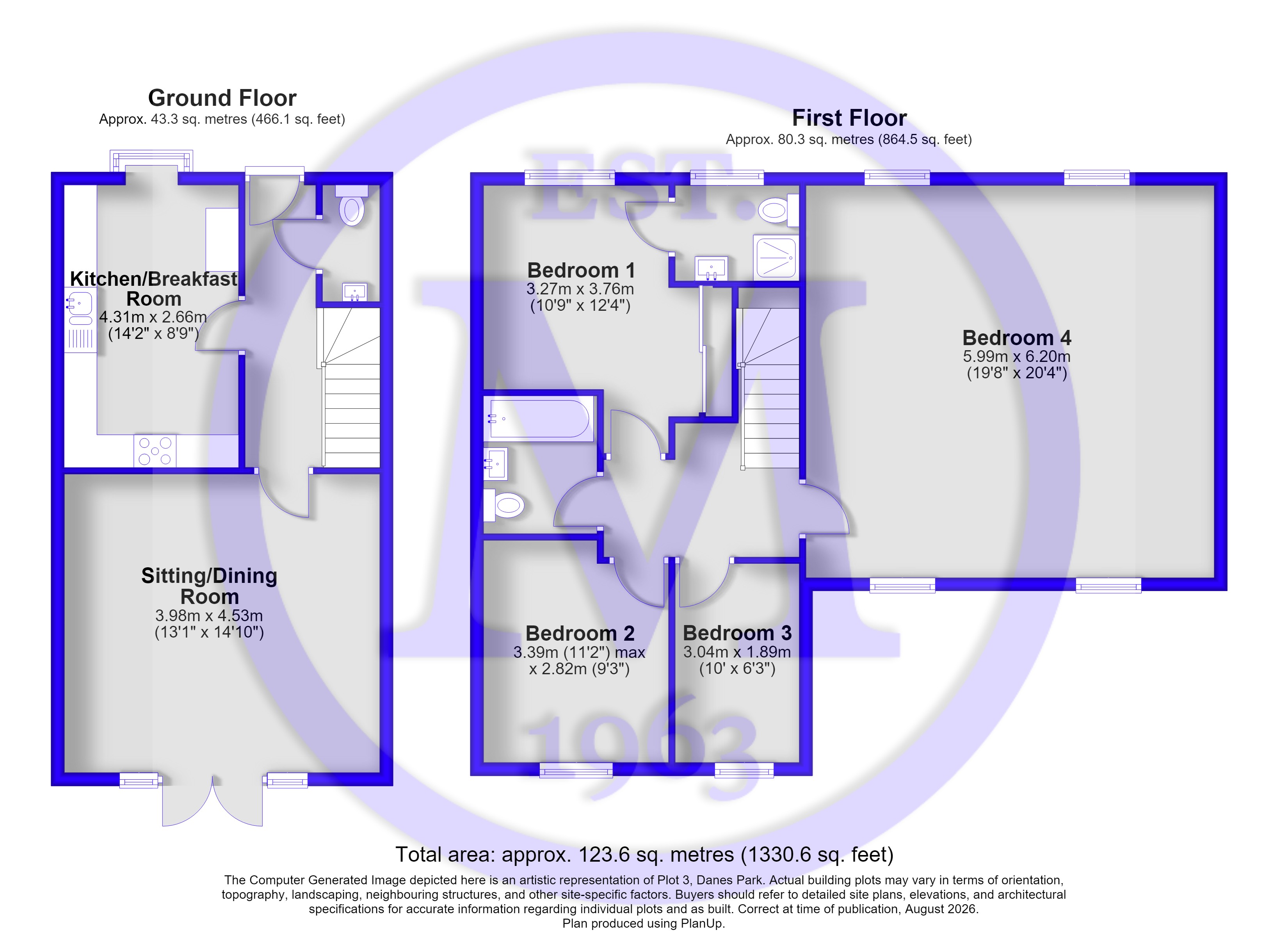 Plot 3,, Danes Park, Hampshire floorplan