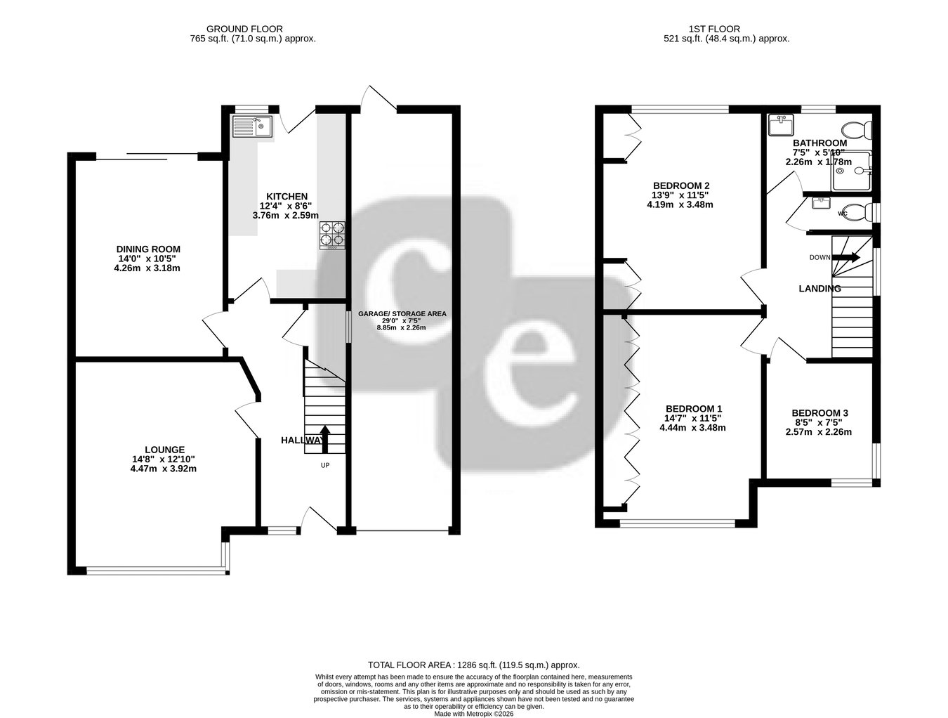 83, Cambridge Road, Harrow floorplan