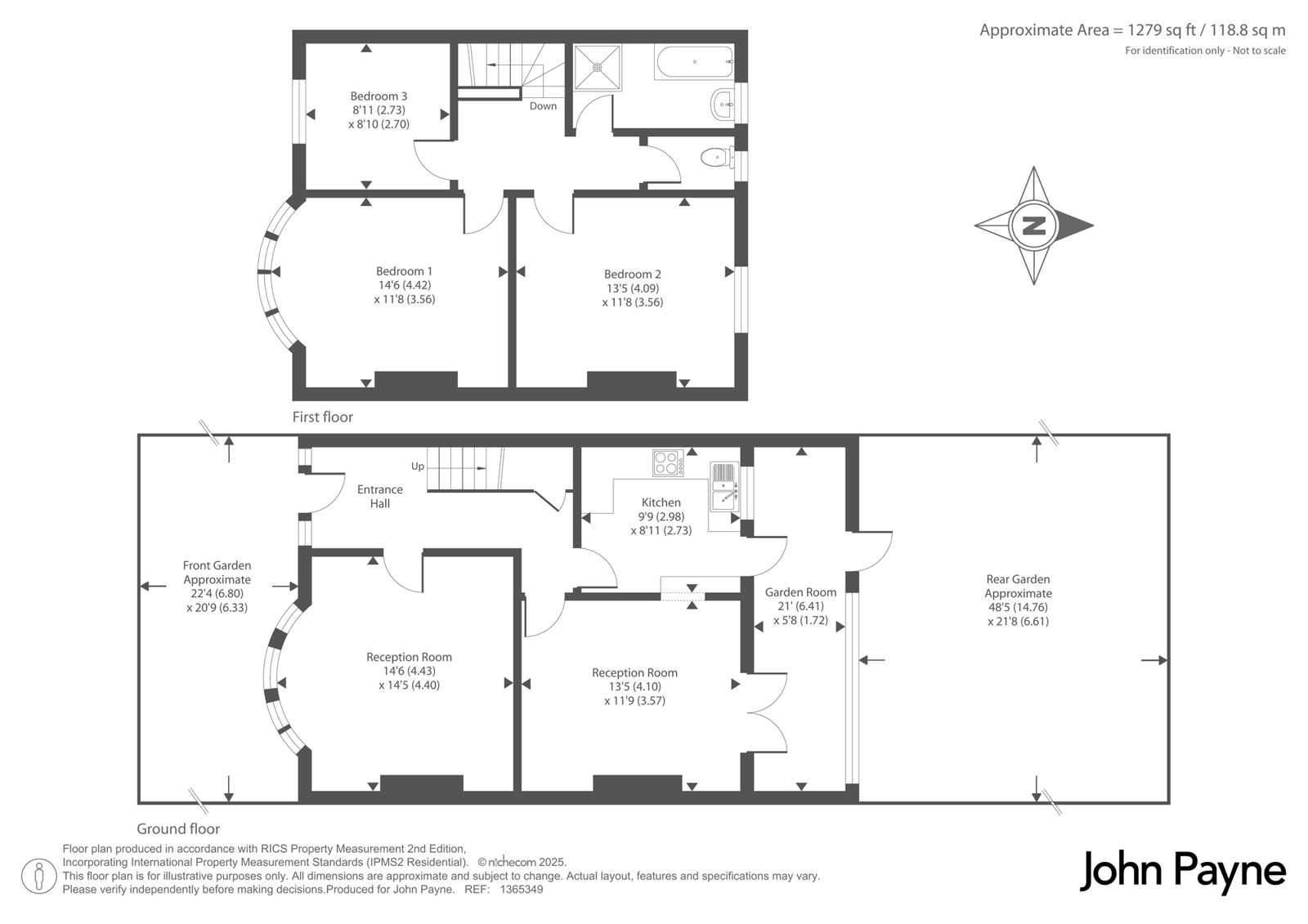 61, Shooters Hill, London floorplan