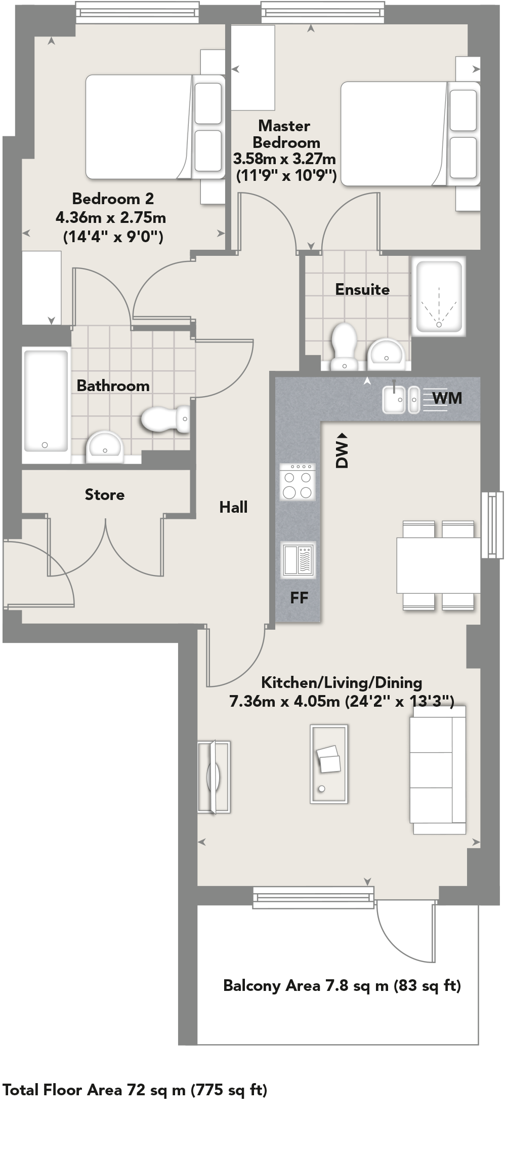 2 Bedrooms Flat for sale in Cricklewood Lane, London NW2