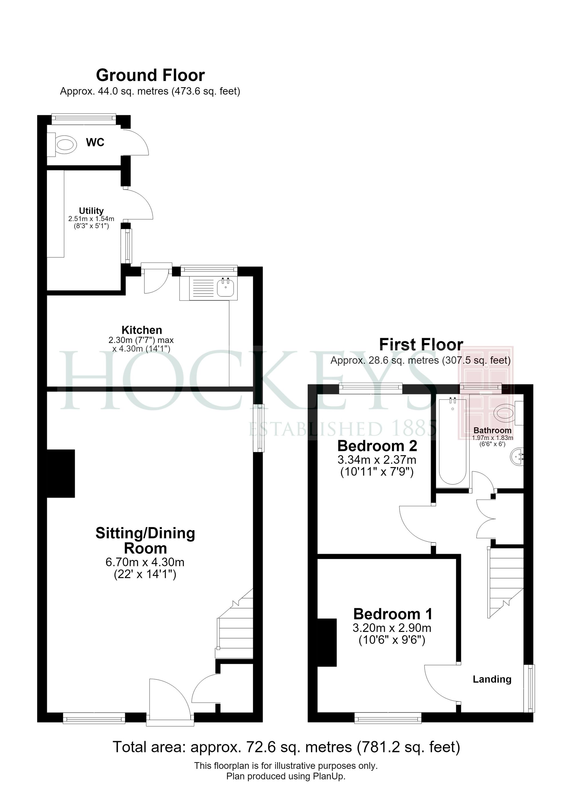 20 Millcroft, Ely floorplan