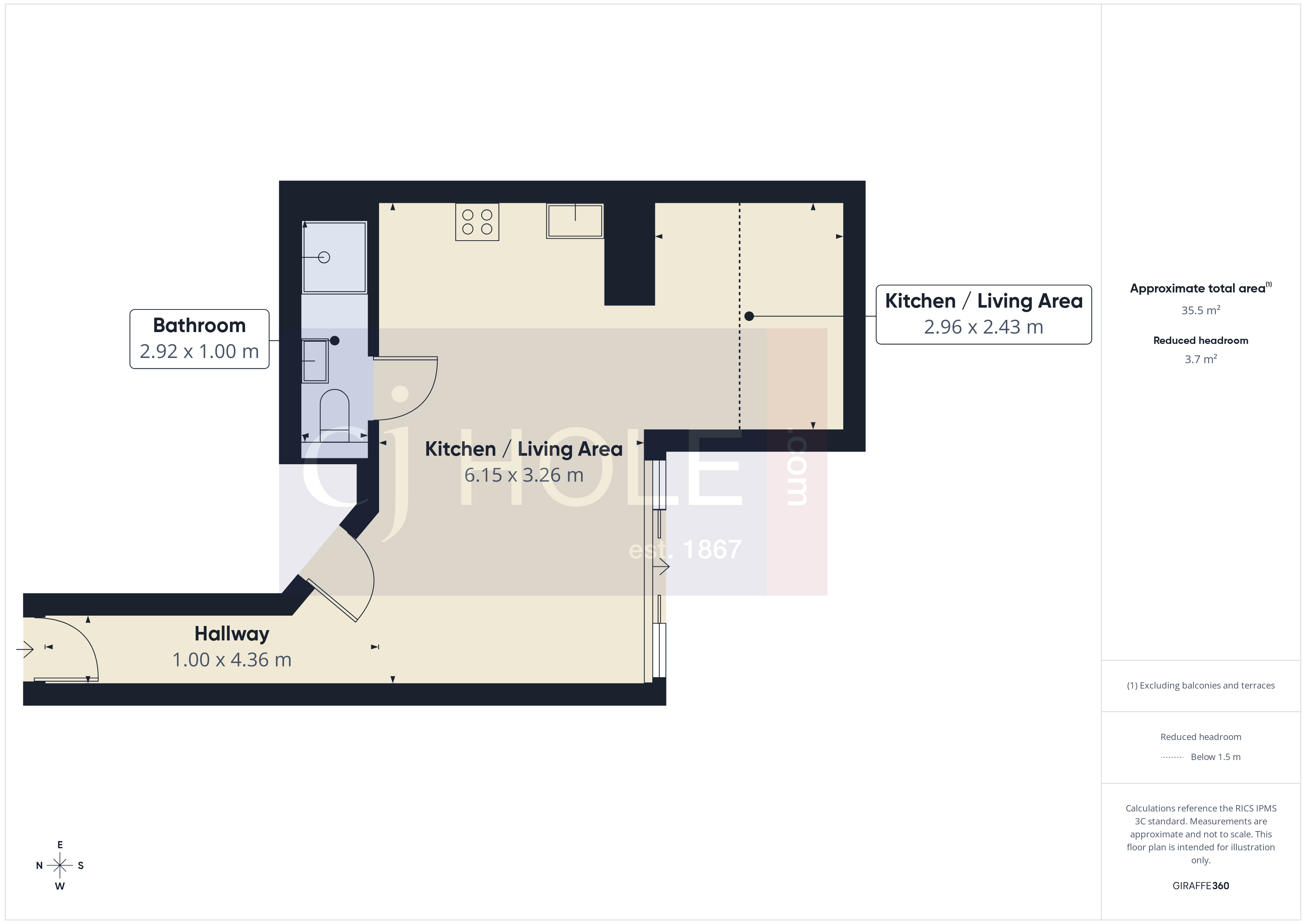 57 The Refinery,, Jacob Street, Bristol floorplan