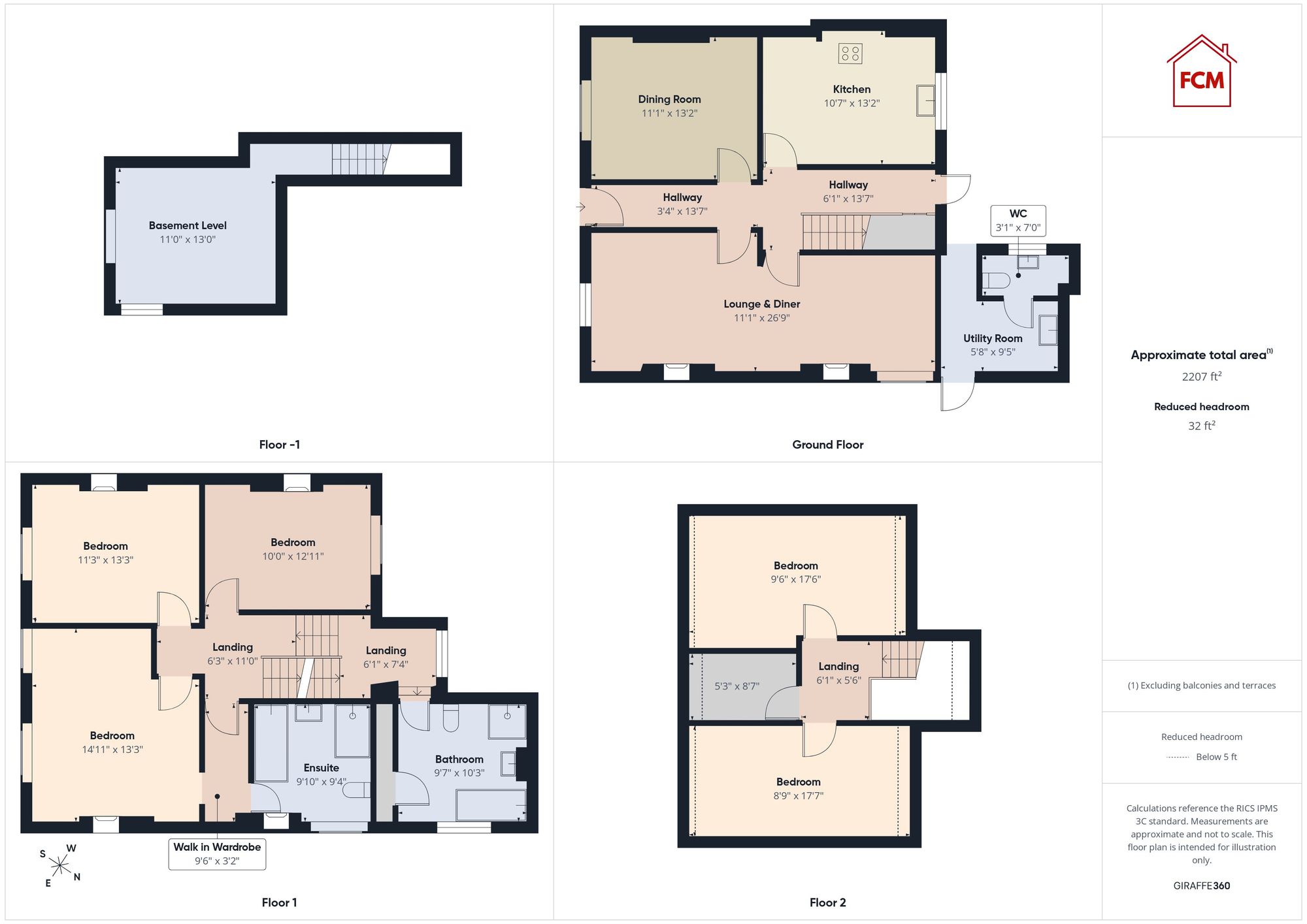 1 Flat House Abbey Road, St. Bees, St. Bees floorplan