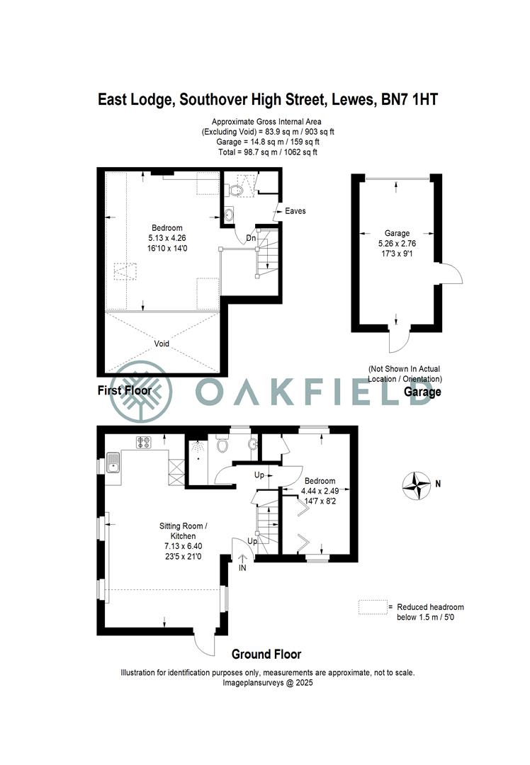 East Lodge, Southover High Street, Lewes floorplan