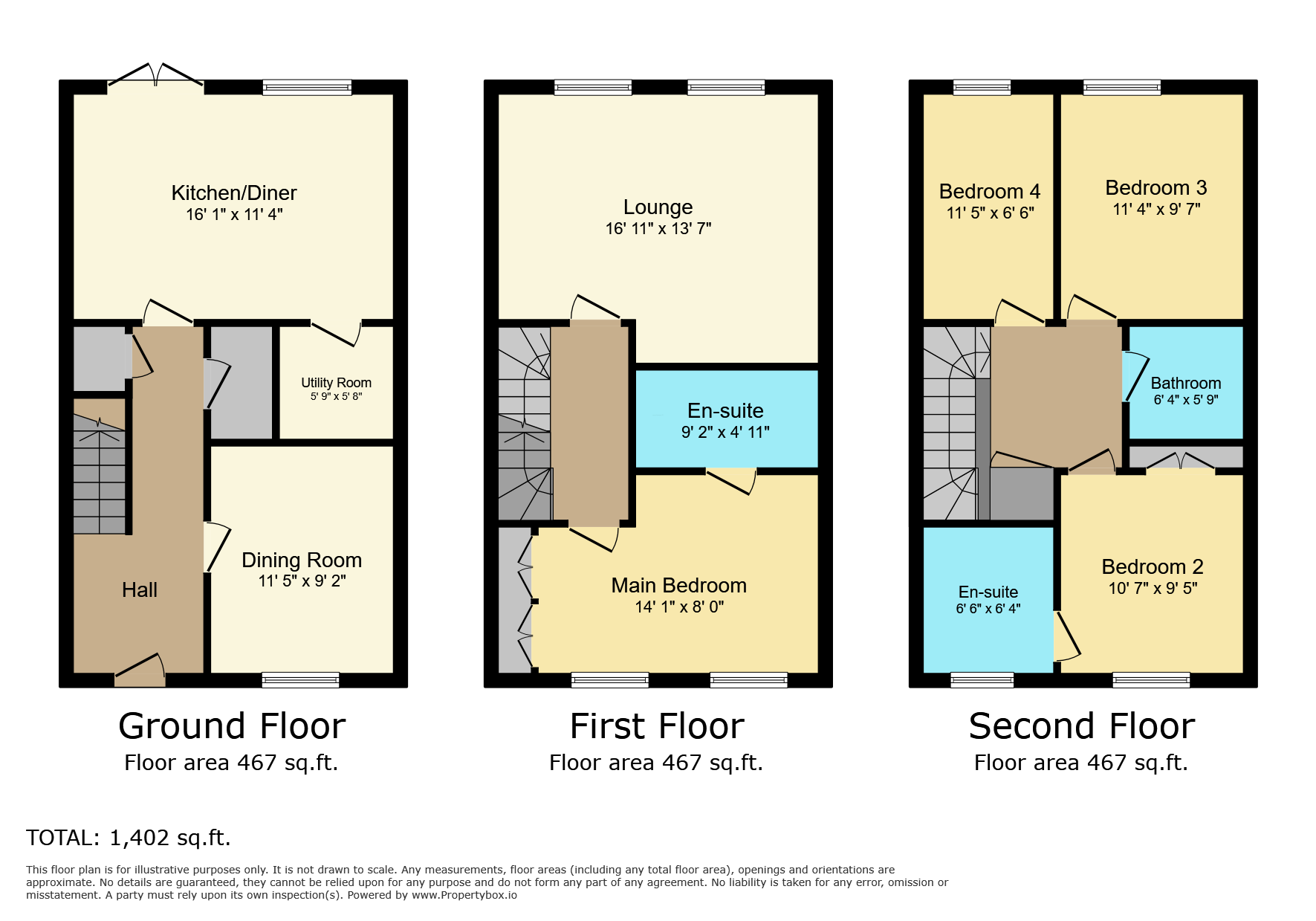 7, Chapman Place, Colchester floorplan