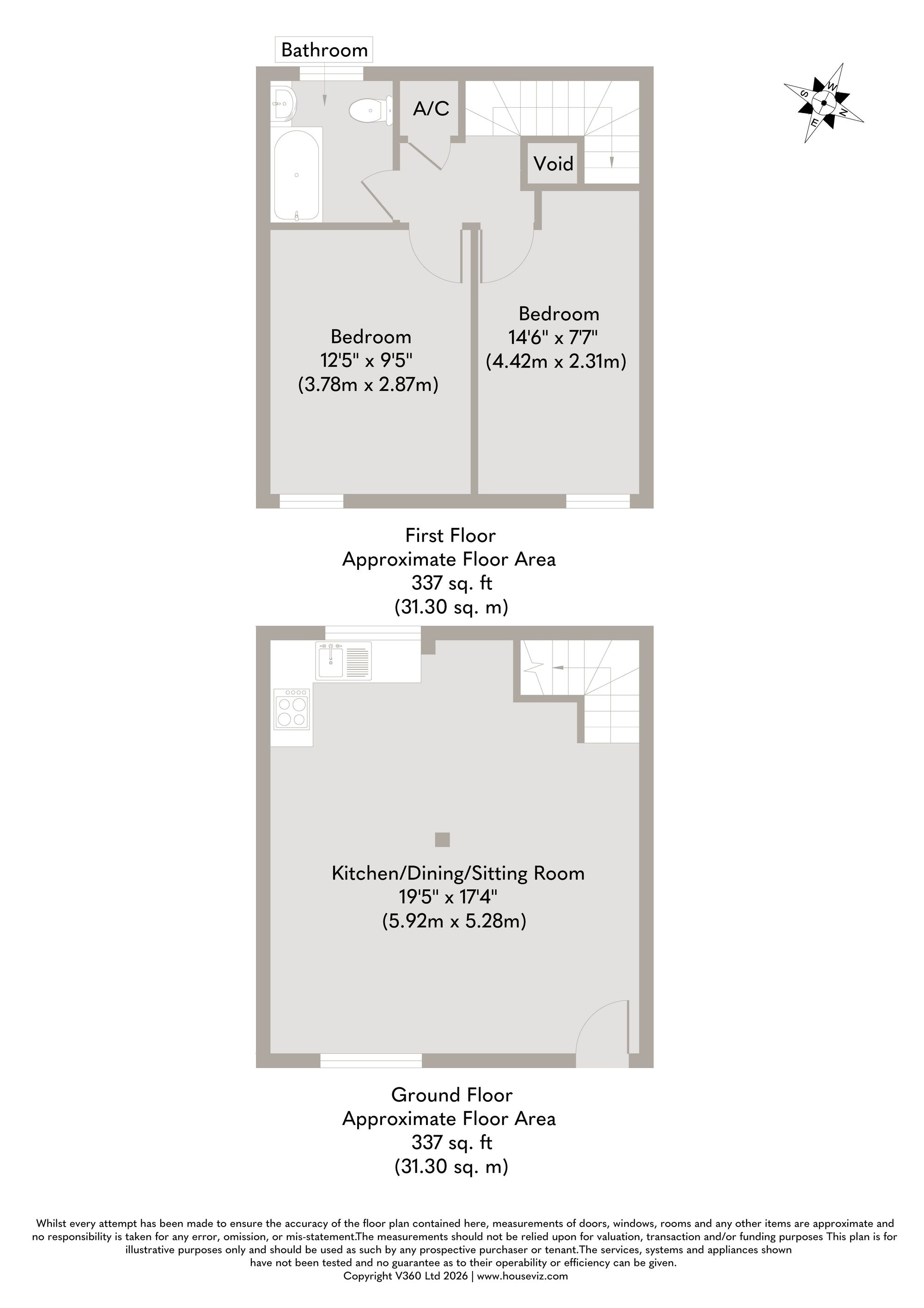 North Barn, Fakenham floorplan