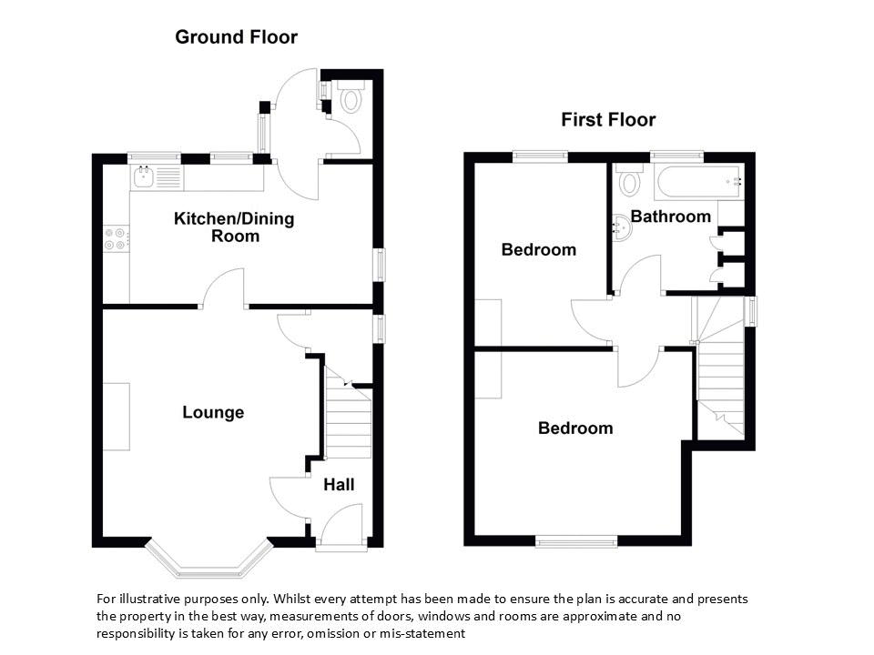 21, Sandon Road, Nuneaton floorplan