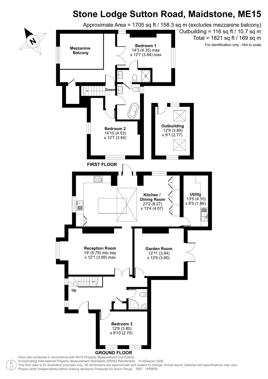 The Stone Lodge,, Sutton Road, Maidstone floorplan