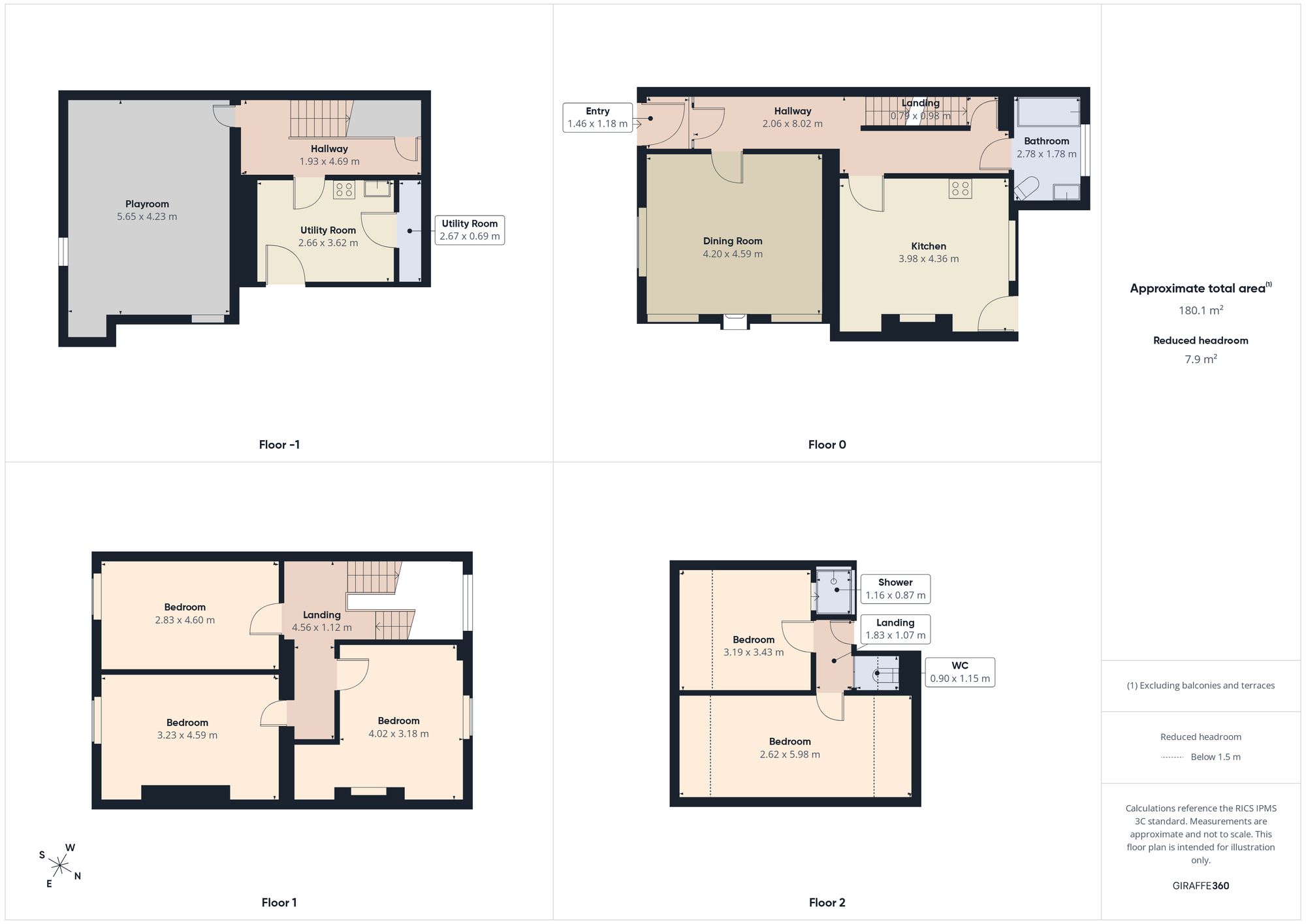 8 Woodbine Terrace, Gateshead floorplan