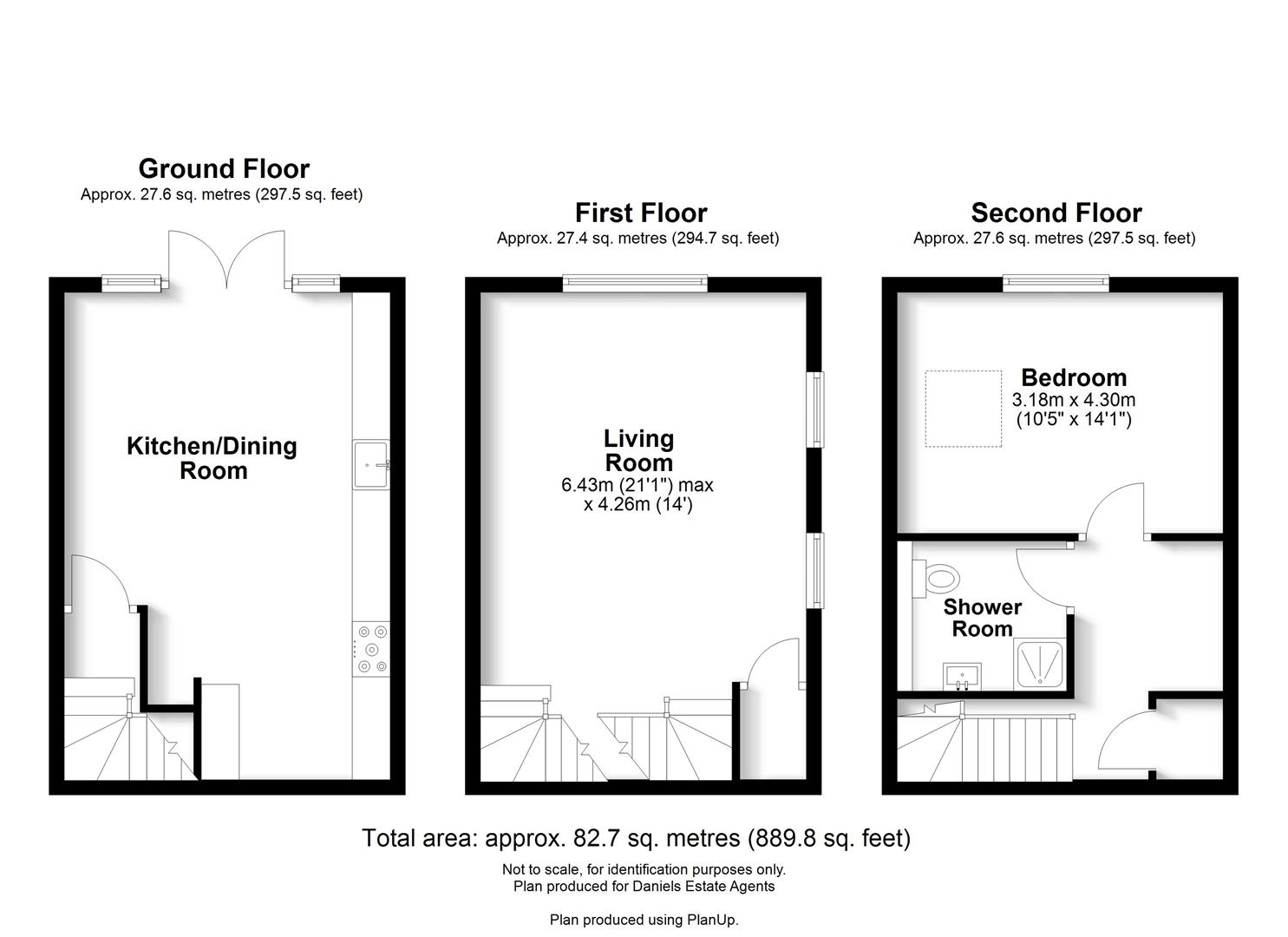 3 Pattison Place, Verulam Road, St. Albans floorplan