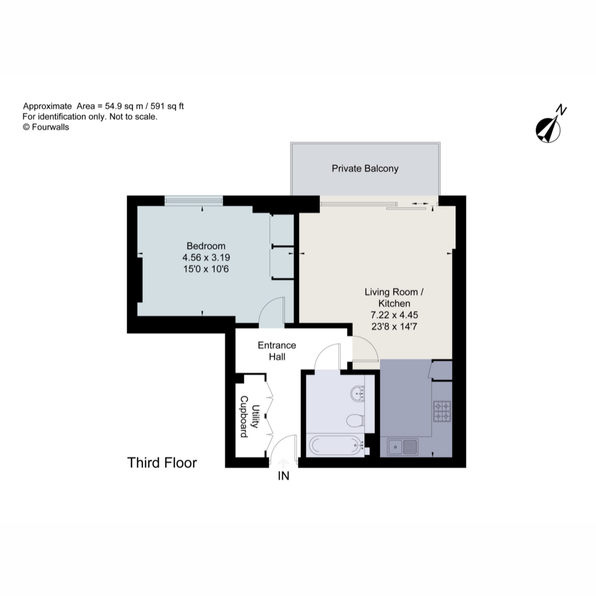 301 Castle Wharf, East Tucker Street, Bristol floorplan