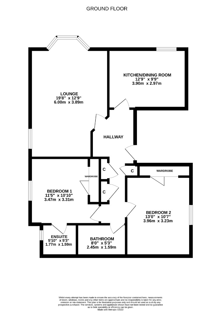 Mill of Airthrey Court, Stirling floorplan