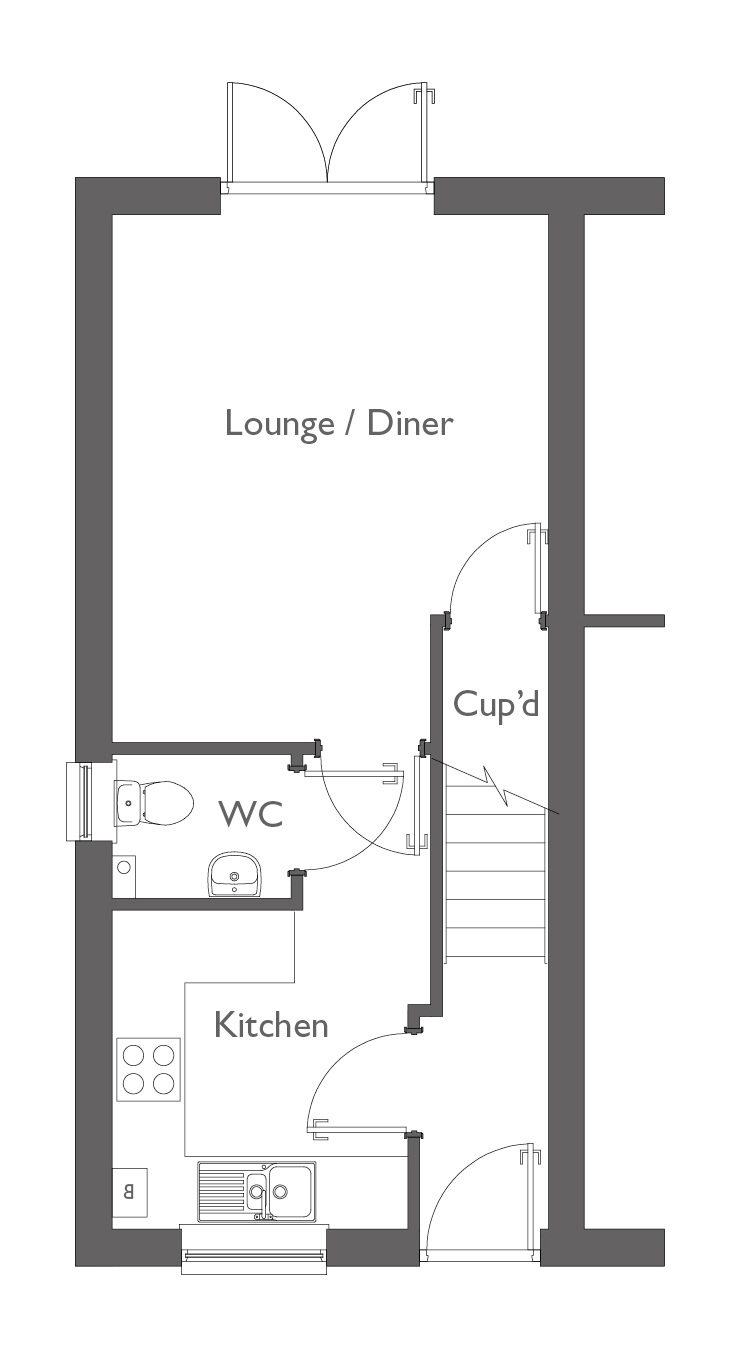 Nursery Close, Lowestoft NR32, 3 bedroom terraced house for sale