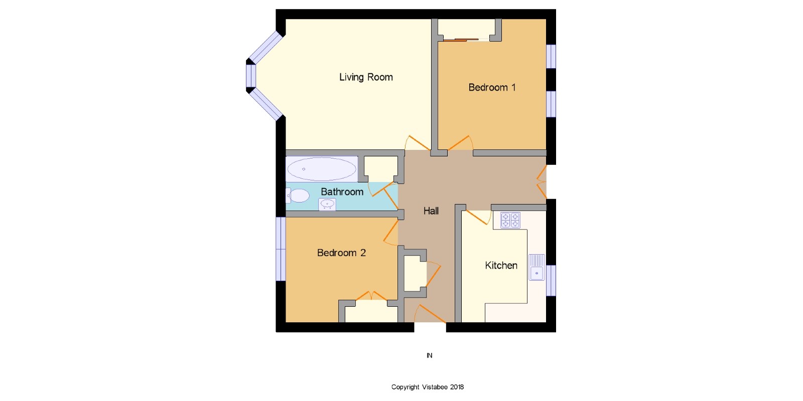 2 Bedrooms Flat for sale in Finnart Street, Greenock, Inverclyde, . PA16