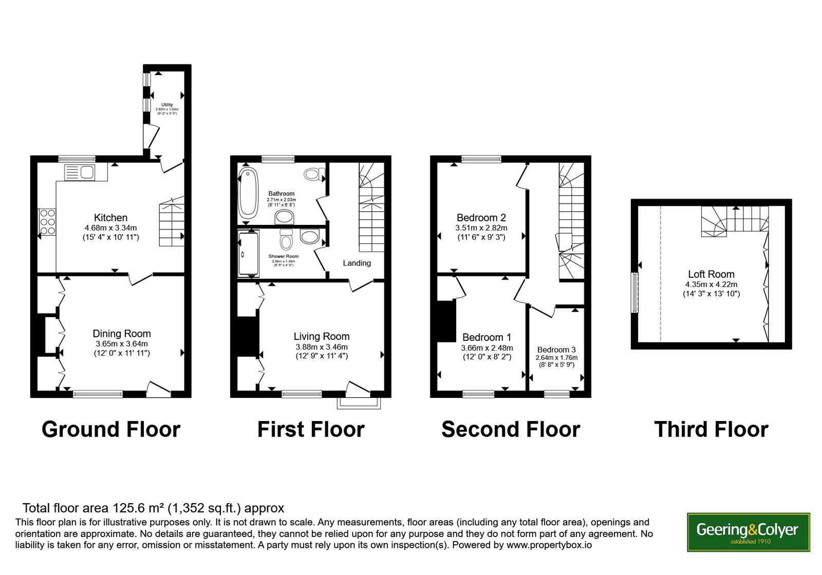 15, De Burgh Street, Kent floorplan