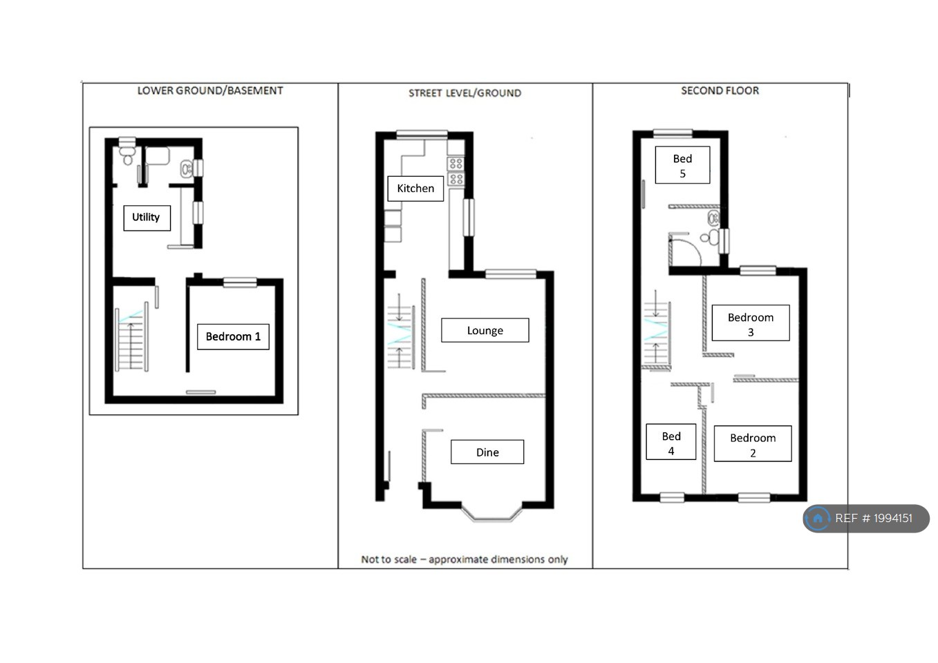 Yarborough Road, Lincoln floorplan