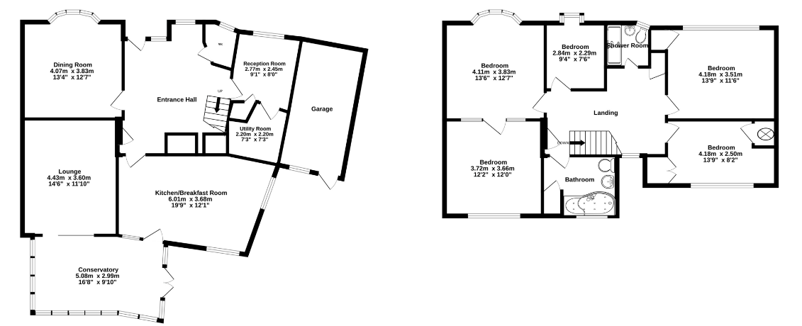 The Crescent, Egham floorplan