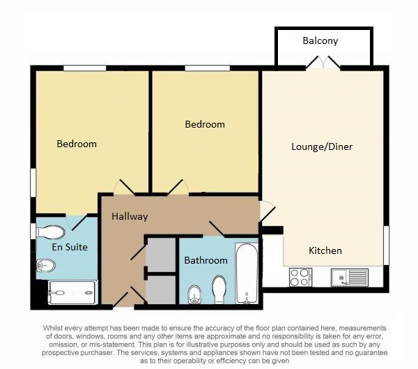 Buckland House, The Moors, Redhill floorplan