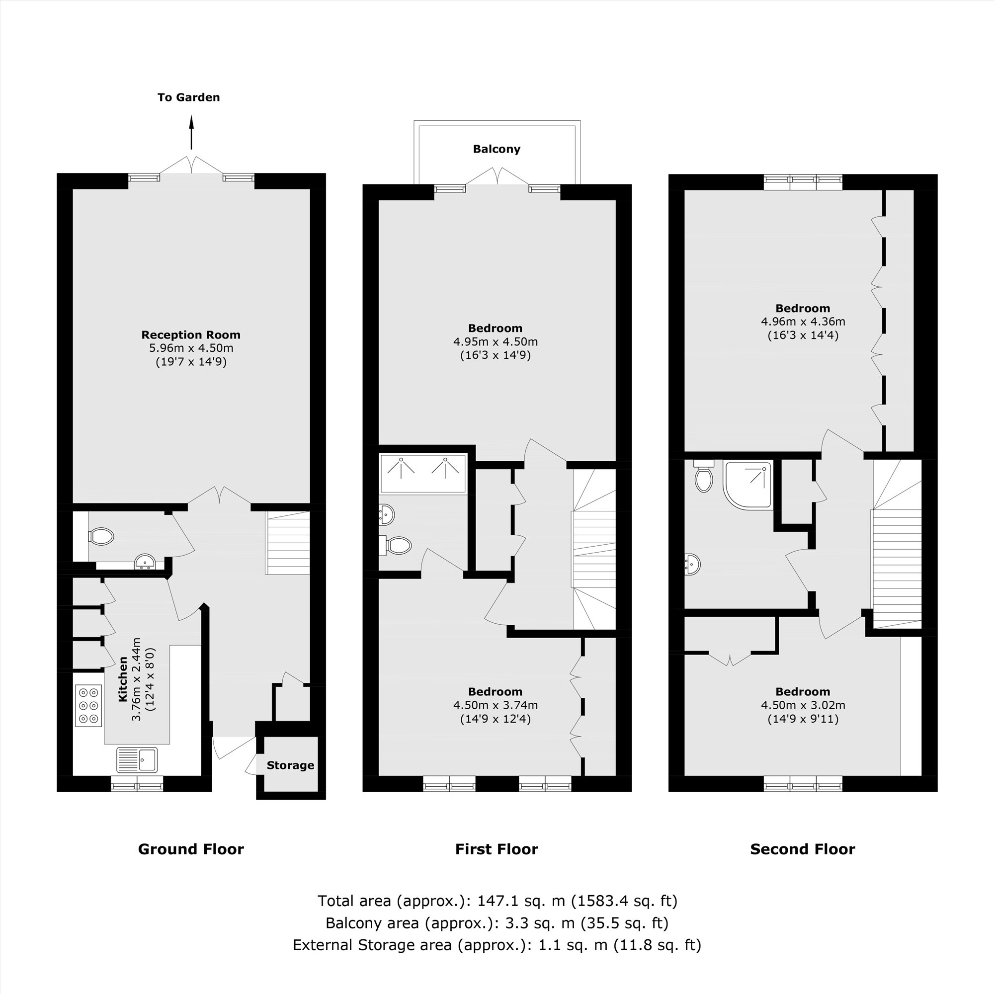 26, Thames Close, Hampton floorplan