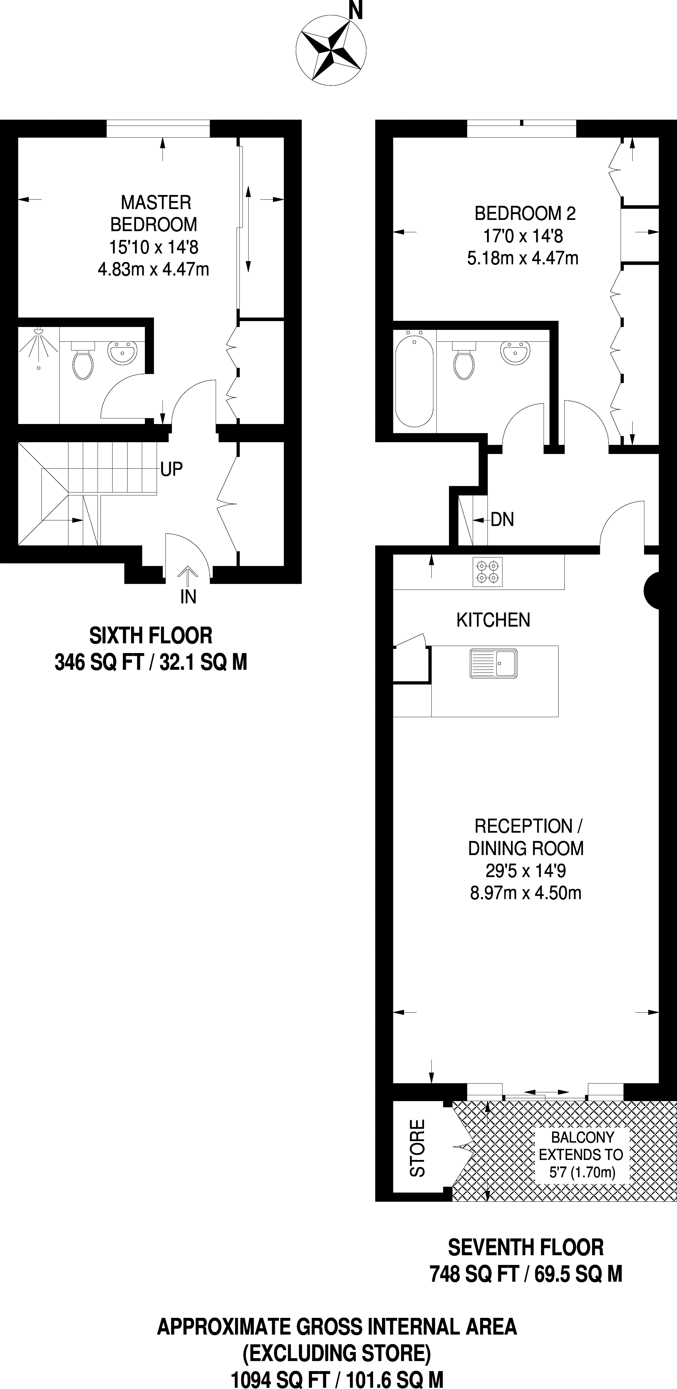 2 Bedrooms Flat for sale in Point West, South Kensington SW7