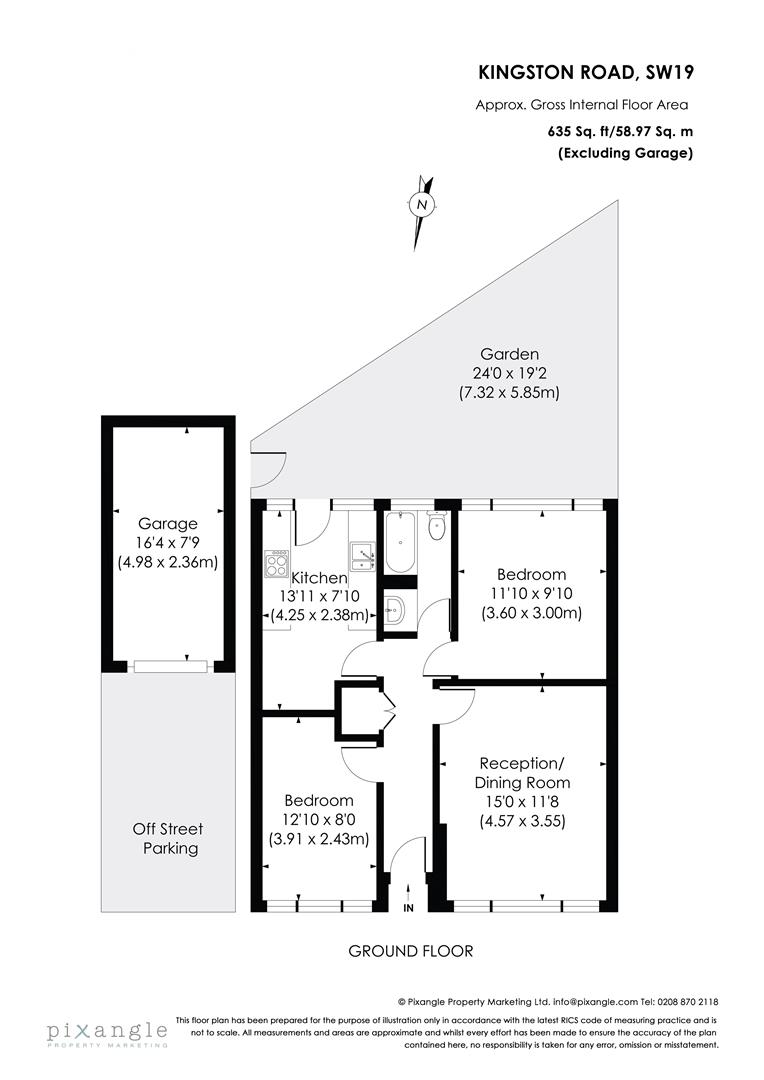 24, Kingston Road, Wimbledon floorplan