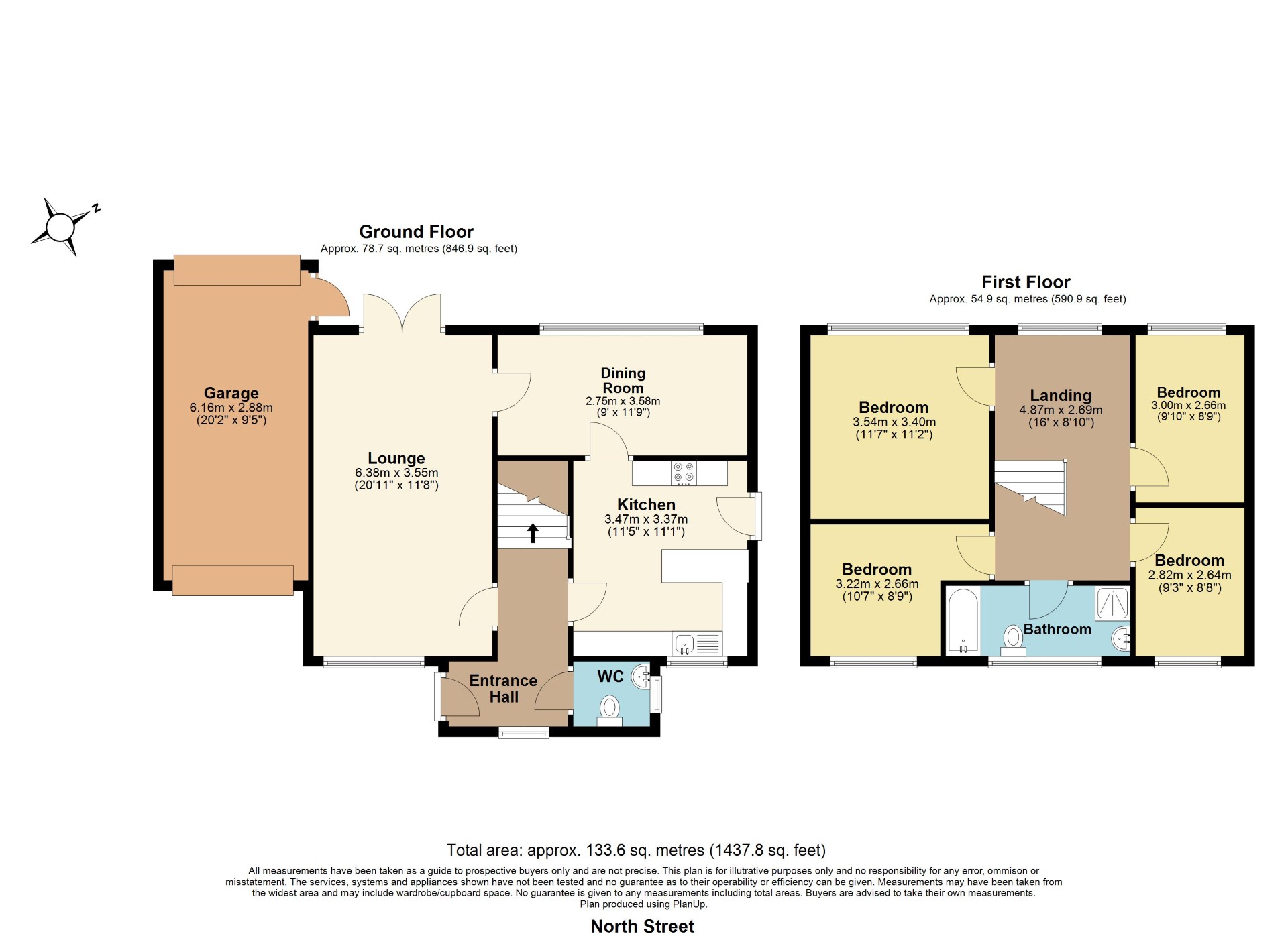 41, North Street, Great Wakering floorplan