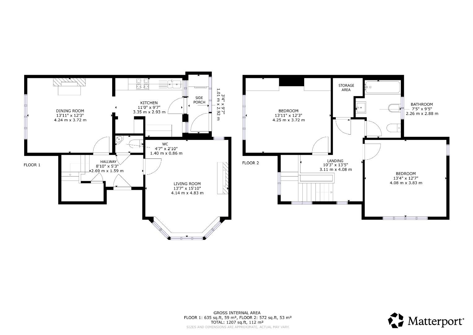 13, Station Road, Ilkley floorplan