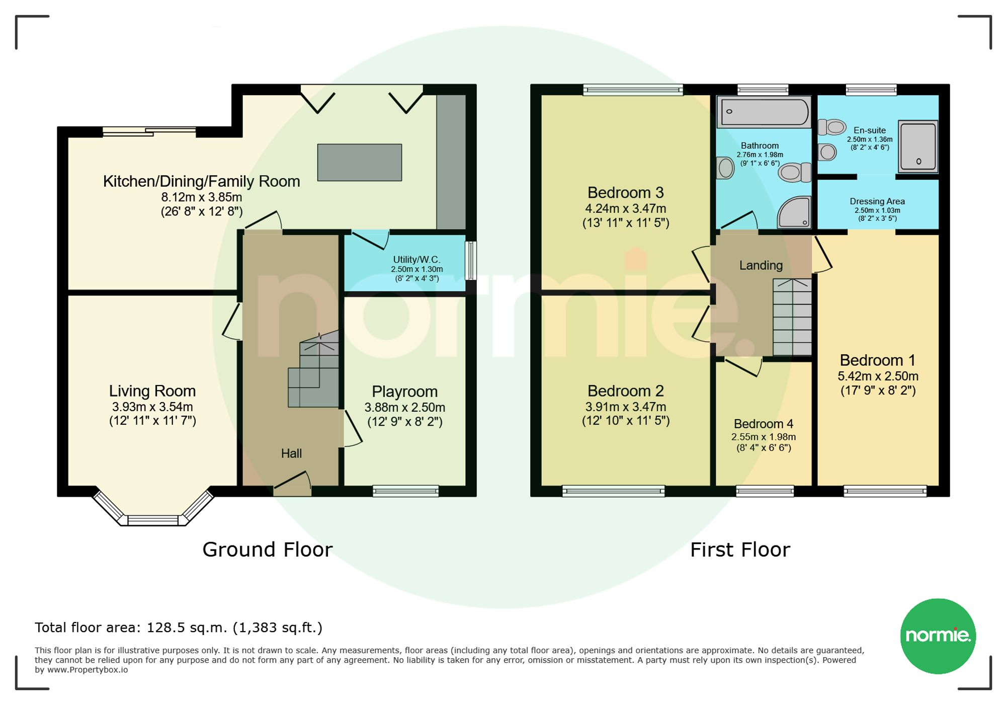 44 Polefield Road, Manchester floorplan