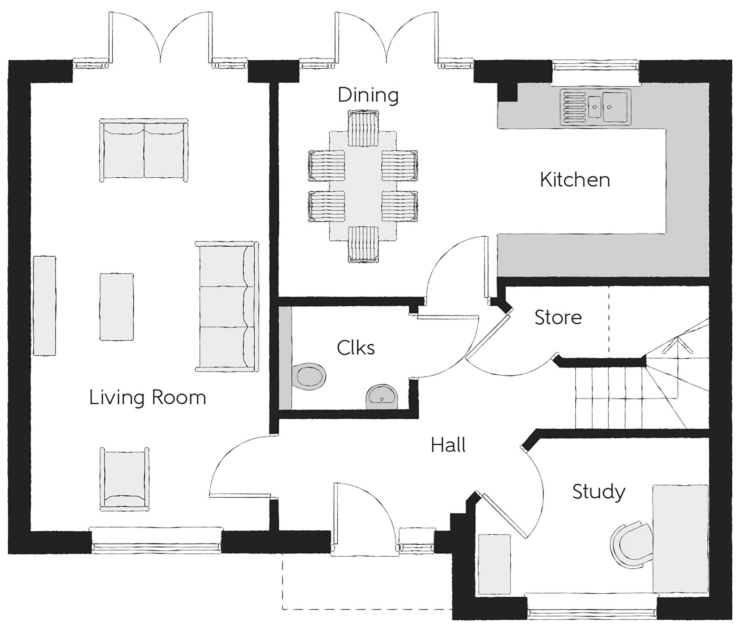 95, Hummingbird Drive, Stowmarket floorplan