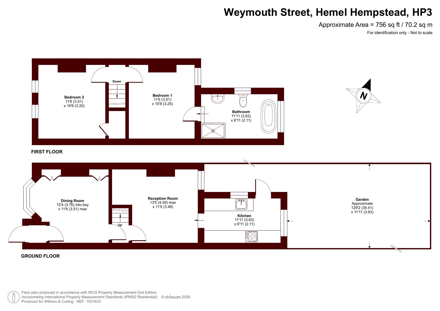 52 Weymouth Street, Hemel Hempstead floorplan