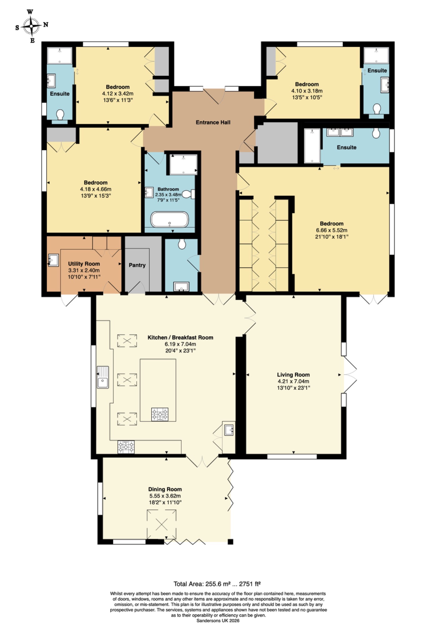 Manor View, Lees Road, Ashford floorplan