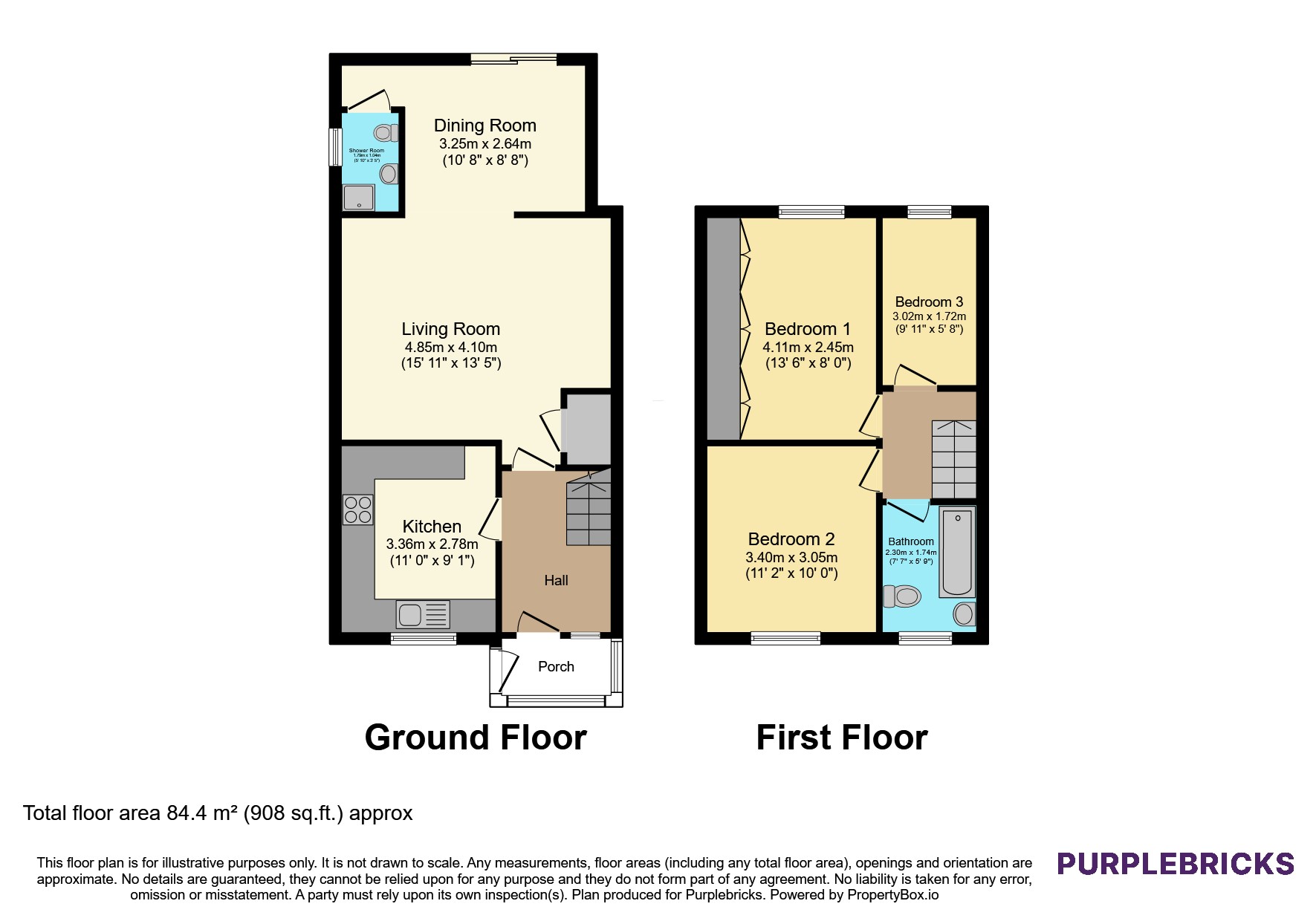 24, Marie Drive, Birmingham floorplan