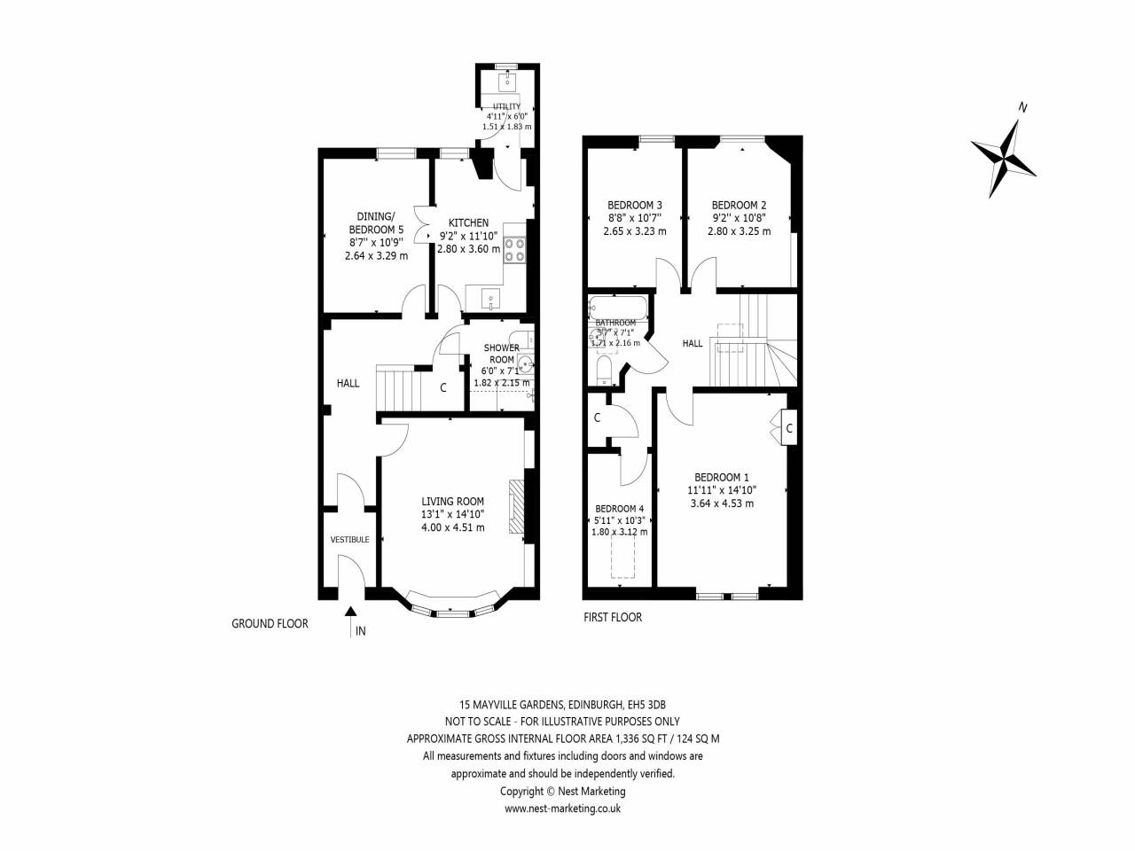 15, Mayville Gardens, Edinburgh floorplan