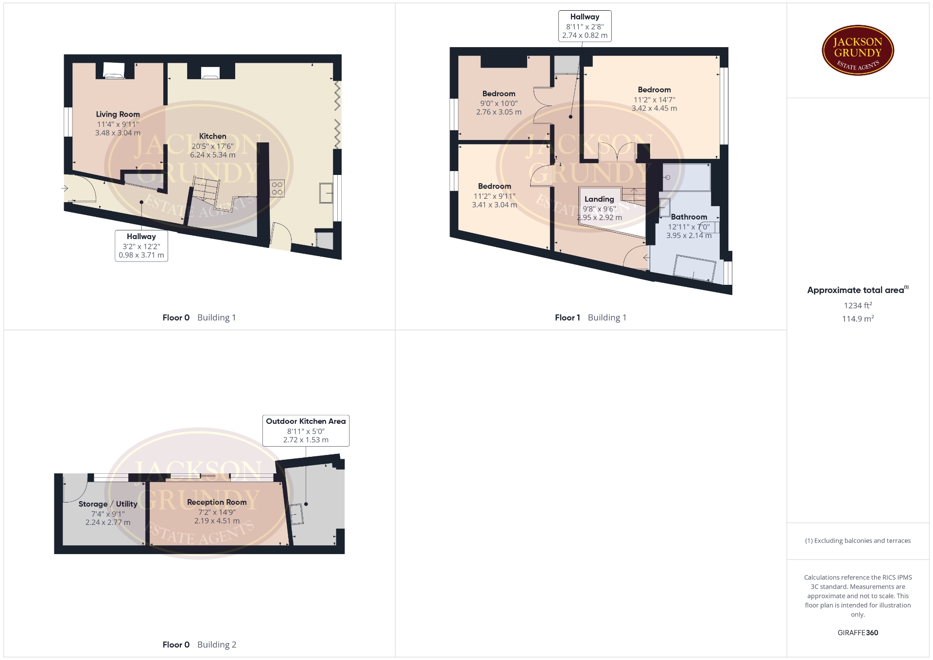 1, Prince Of Wales Row, Northampton floorplan