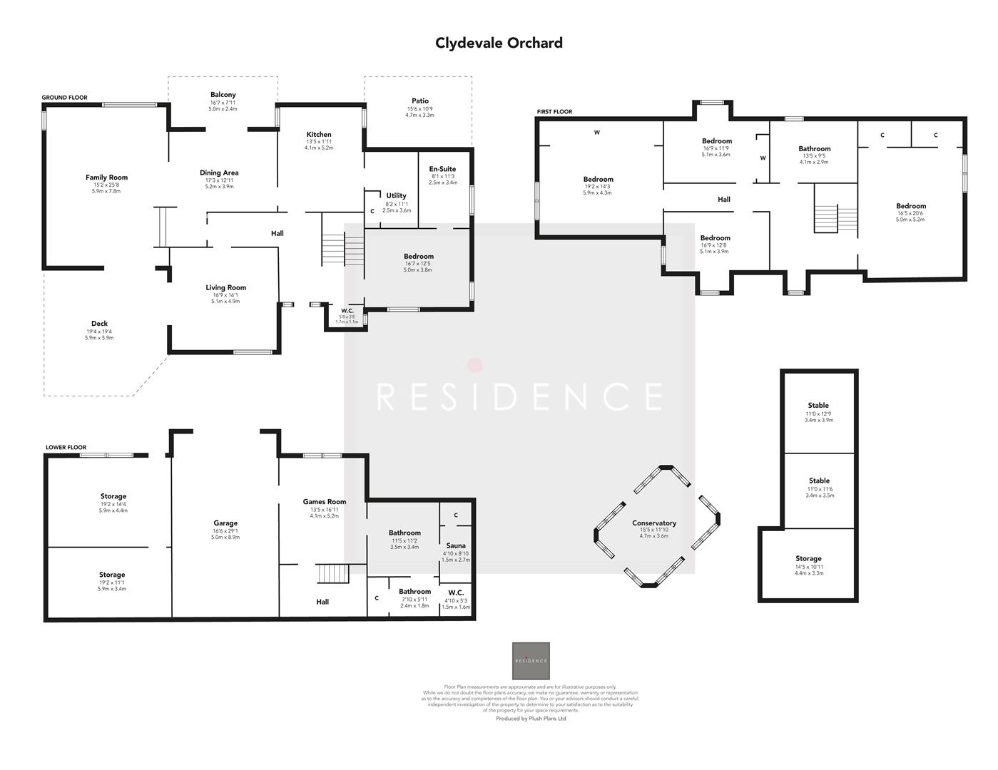 Clydevale Orchard, Holm Road, Carluke floorplan