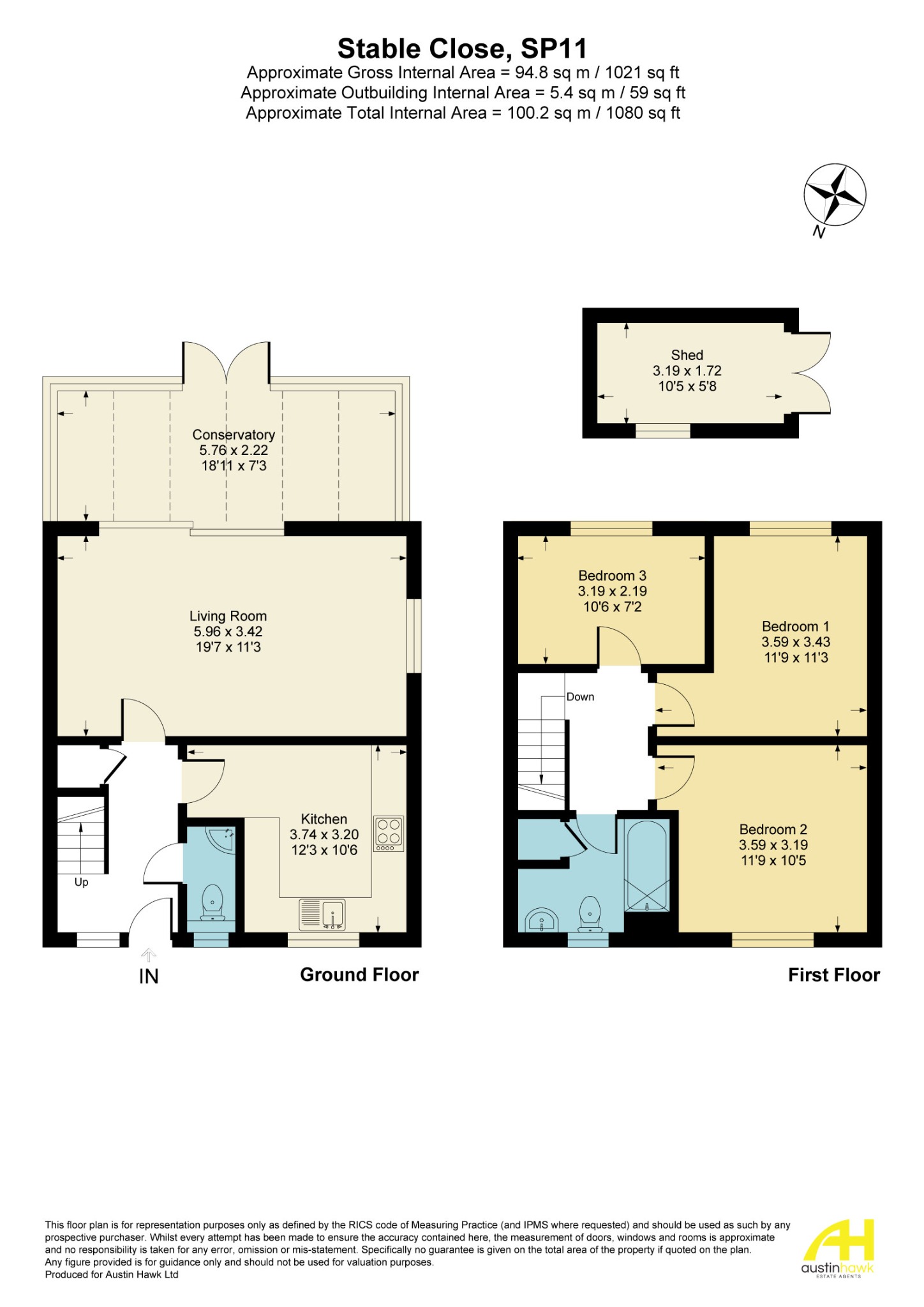 7 Stable Close, Ludgershall, Andover floorplan