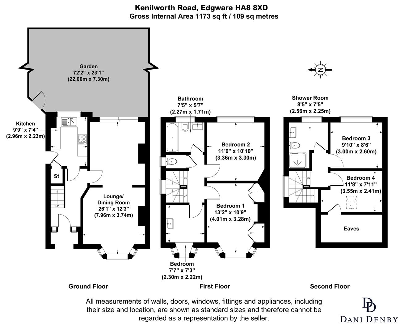 Kenilworth Road, Edgware floorplan