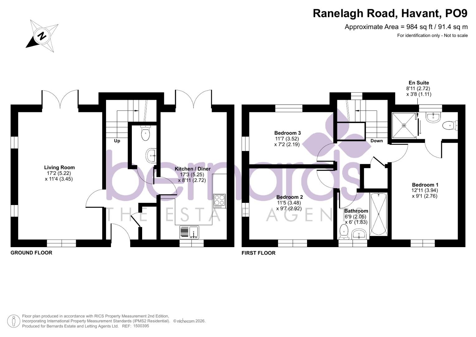15, Ranelagh Road, Havant floorplan