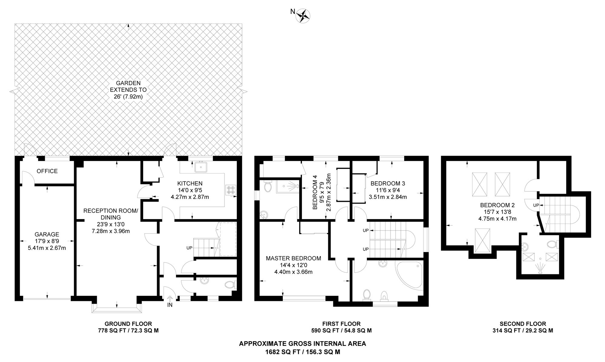 1a Ashleigh Road, London floorplan