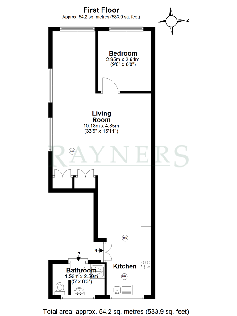 Silesia Buildings, Hackney, London floorplan