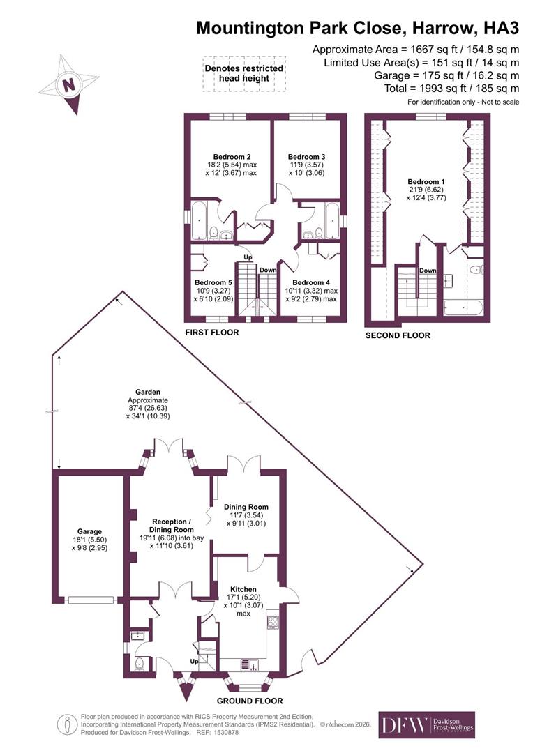 Mountington Park Close, Harrow floorplan