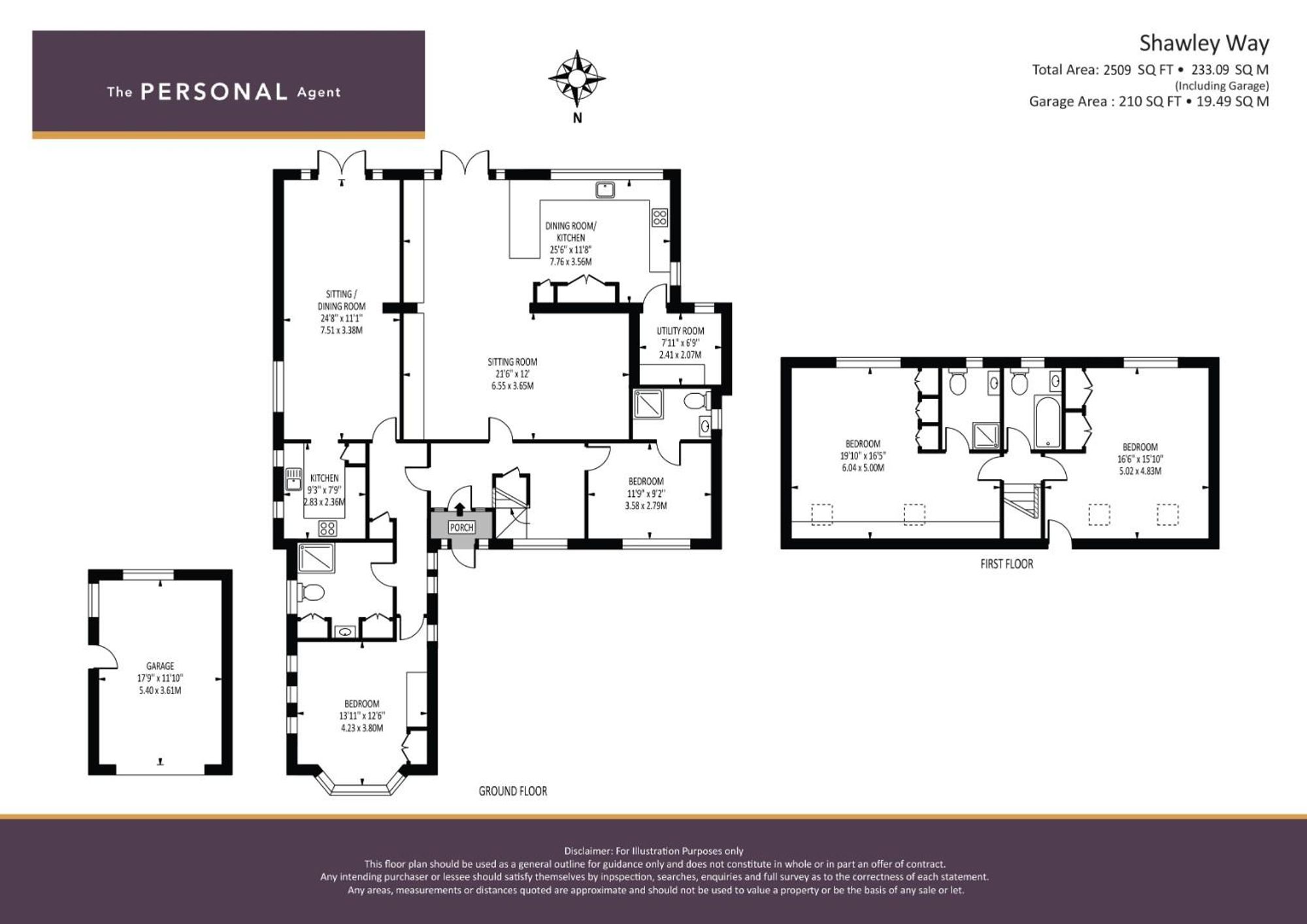 18, Shawley Way, Epsom floorplan