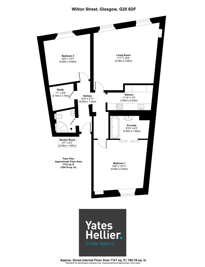 Wilton Street, Glasgow G20, 2 bedroom flat for sale 61726946